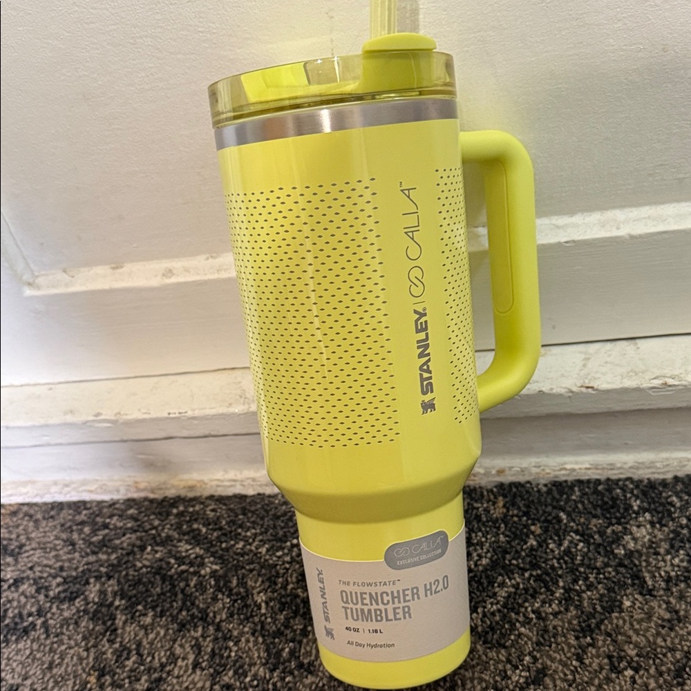 Stanley Bright Yellow Tumbler with Handle